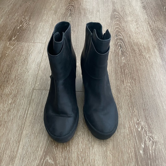 Max studio black wedge bootie size 6 - Picture 4 of 6